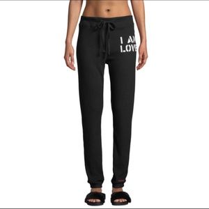 BNWT Peace Love World Ribbed Pants. I AM LOVE